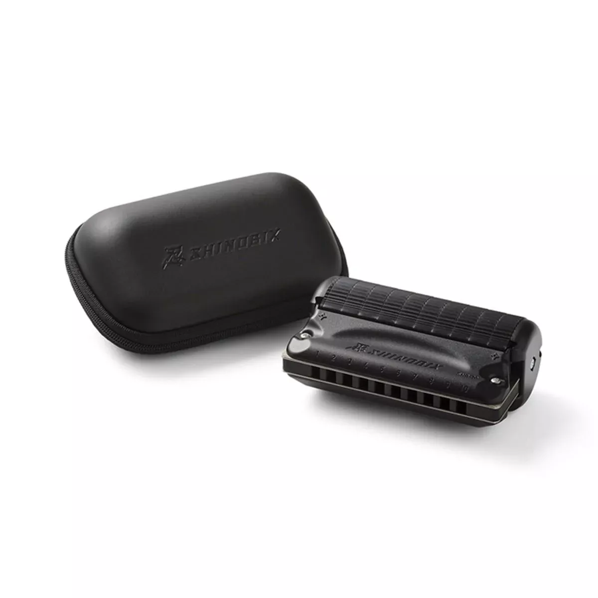 Suzuki SHINOBIX 10-hole diatonic harmonica set with silencer & case (SNB-20)