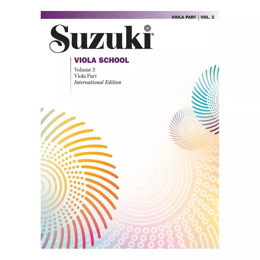 Suzuki Viola School Viola Part Volume 3 International Edition