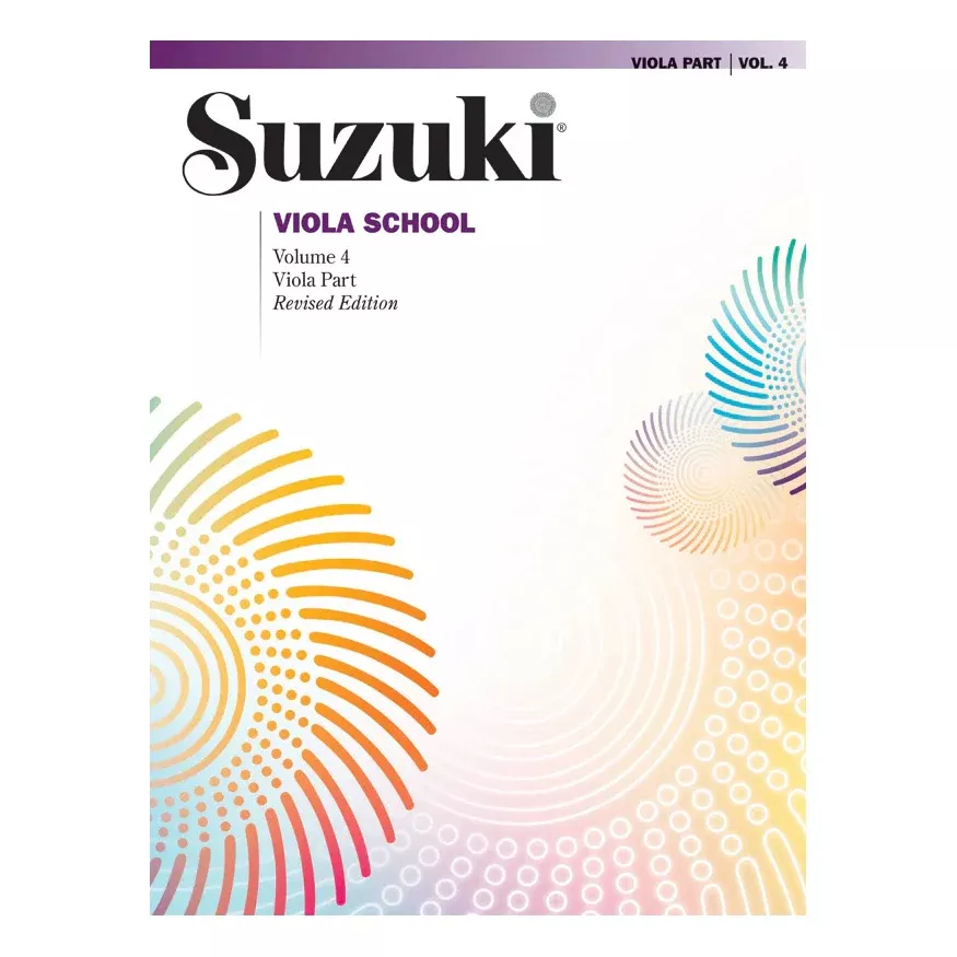 Suzuki Viola School Viola Part Volume 4 International Edition