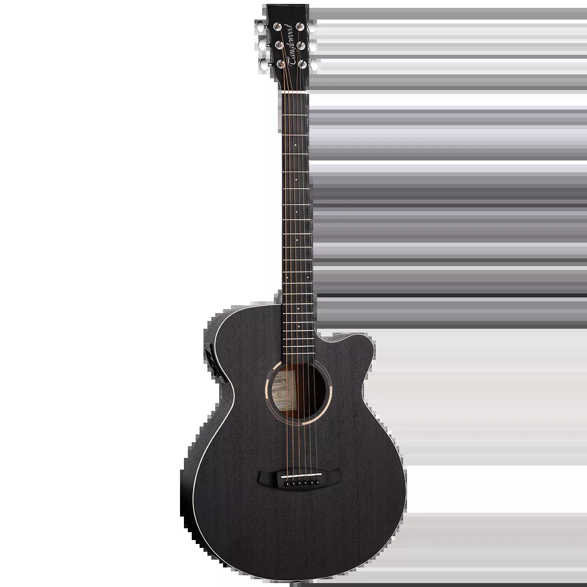 Tanglewood TWBBSFCE Blackbird SuperFolk C/E Smokestack Satin