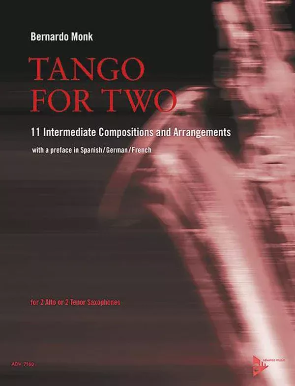 Tango for Two: 2 Saxophones Book