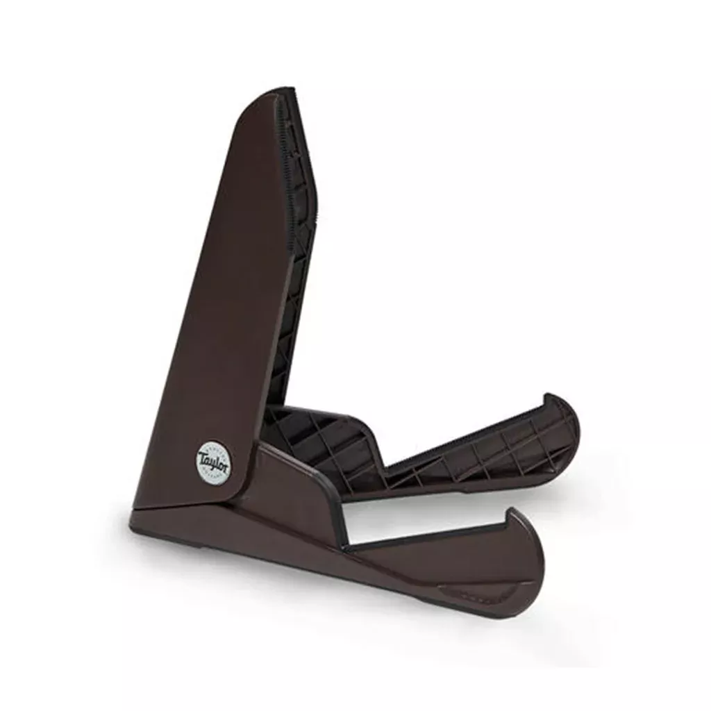 Taylor Compact Folding Acoustic Guitar Stand, Brown ABS