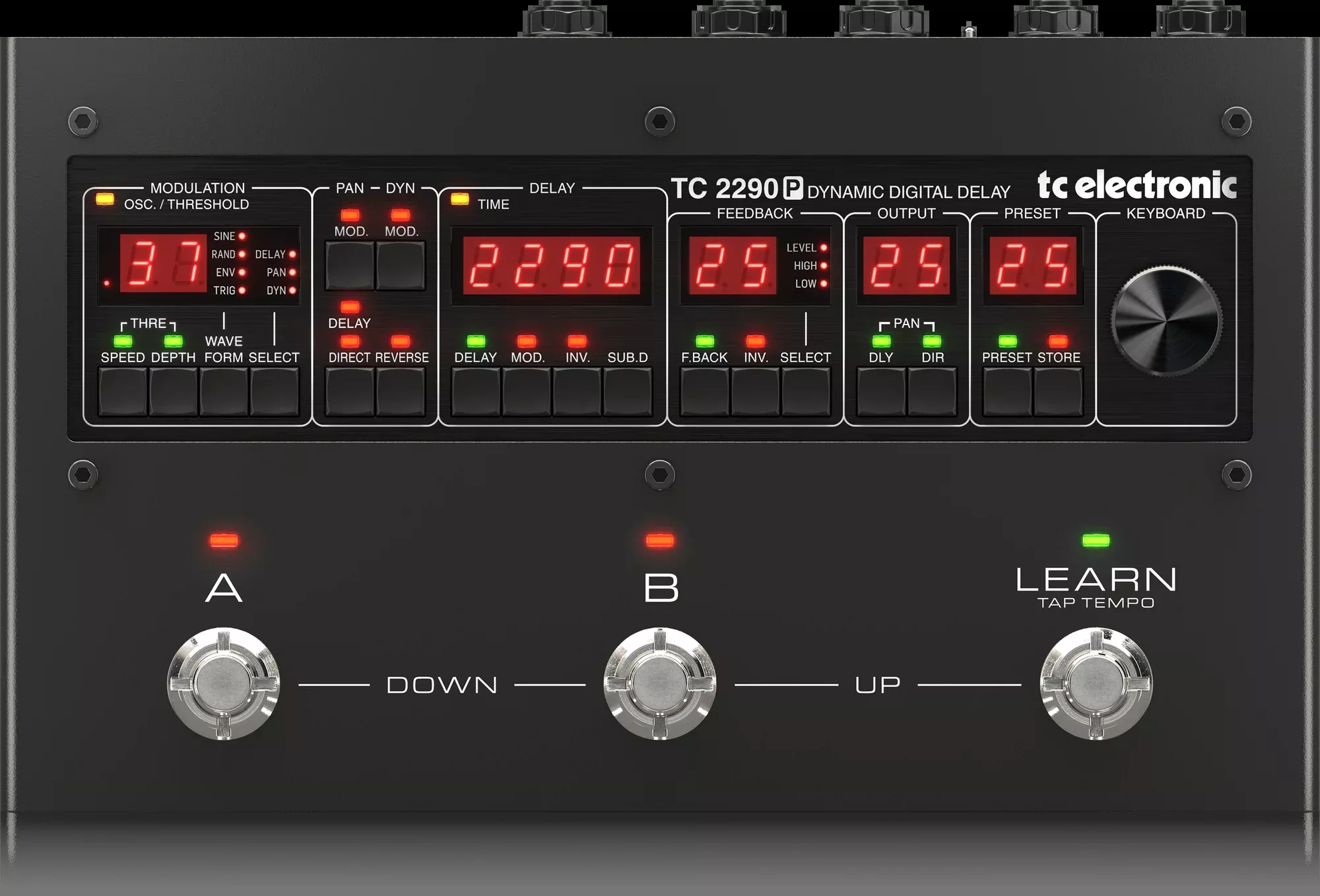 TC ELECTRONIC 2290 P DIGITAL DELAY PEDAL