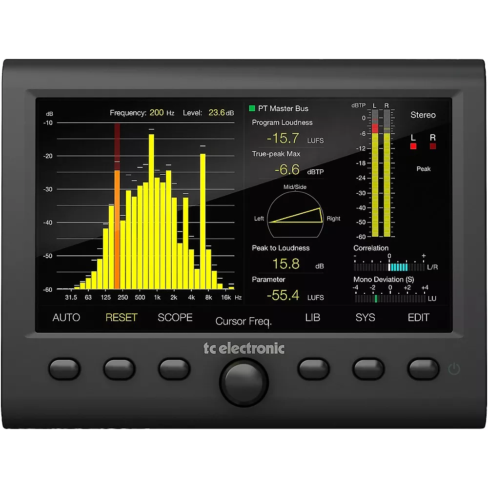 TC Electronic CLARITY M Stereo and 5.1 Audio Loudness Meter
