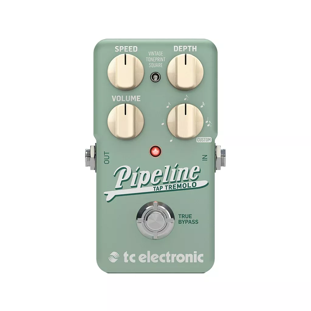 TC Electronic Pipeline Tap Tremolo Guitar Effects Pedal