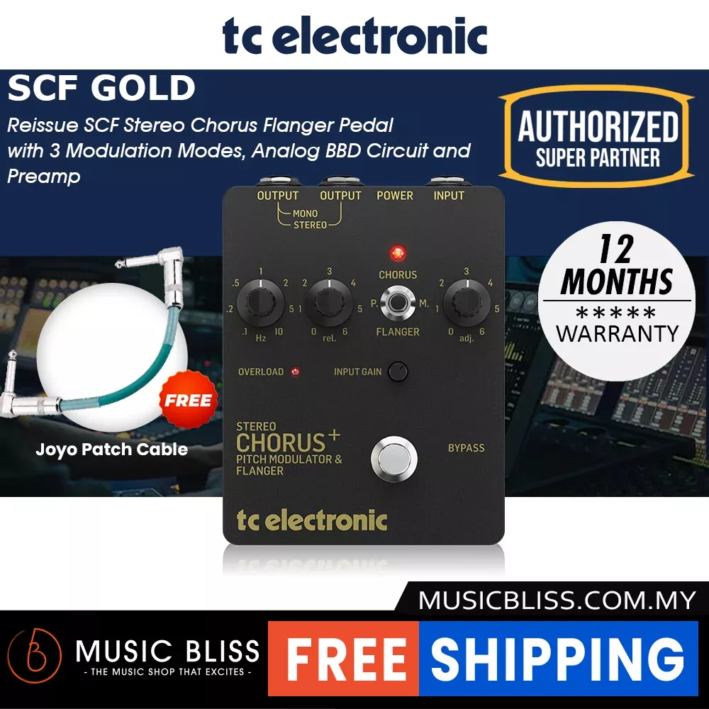 TC Electronic SCF Gold Stereo Chorus Flanger
