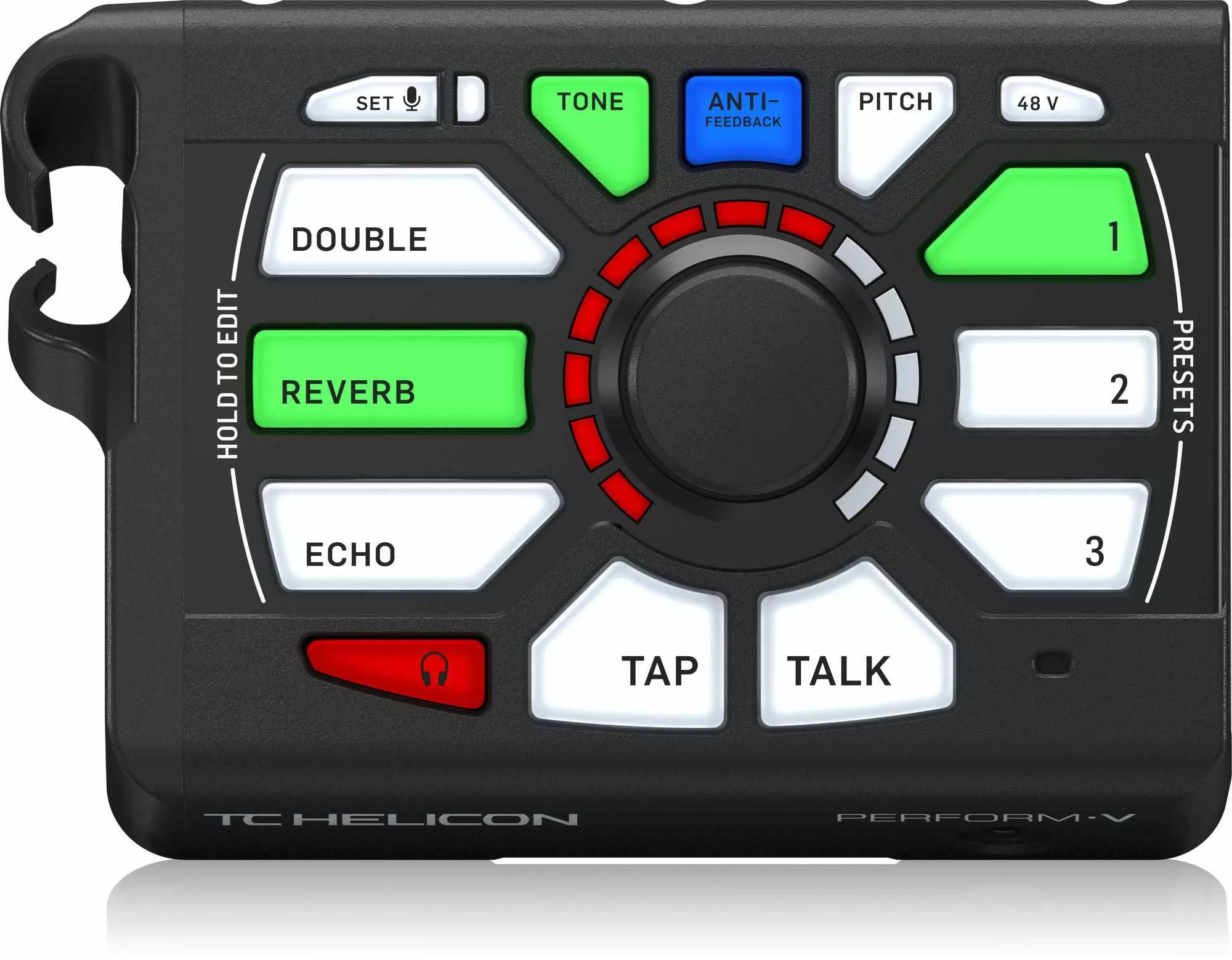 TC Helicon Perform-V Vocal Processor Black