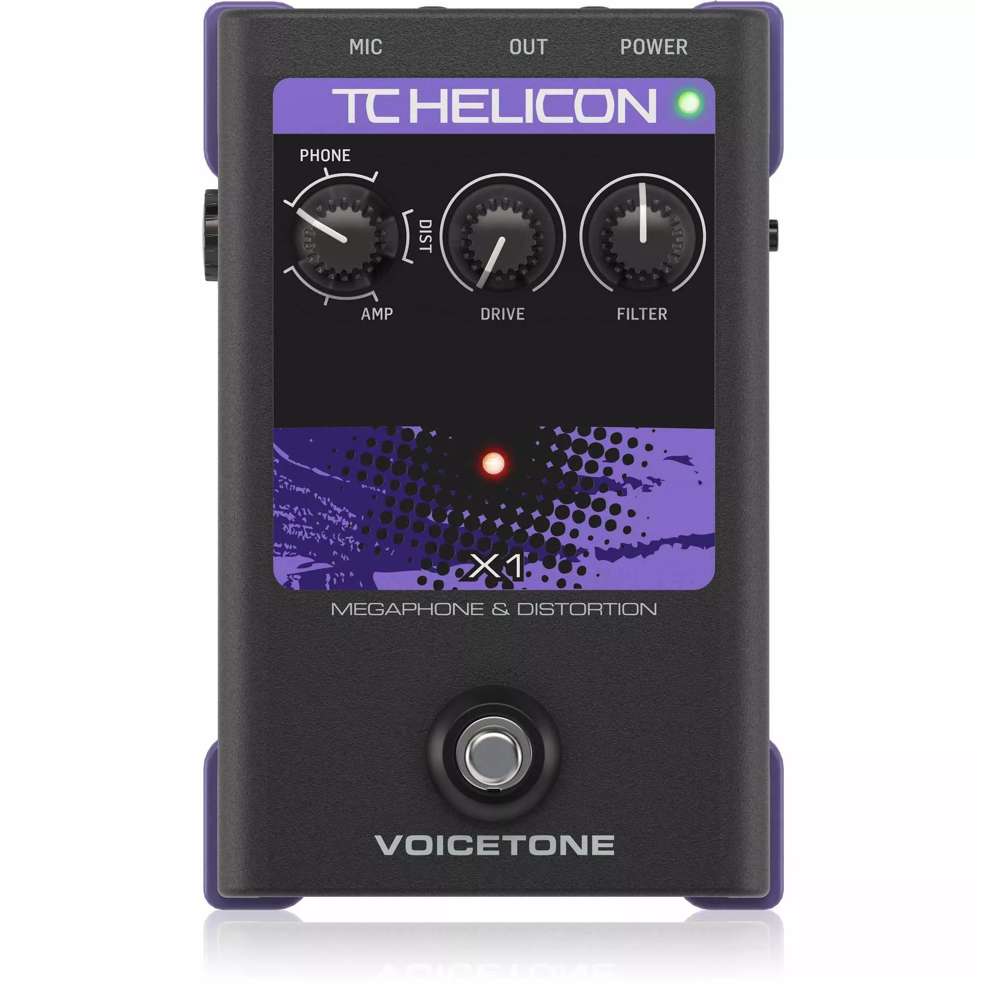 TC Helicon Voicetone X1 Megaphone & Distortion