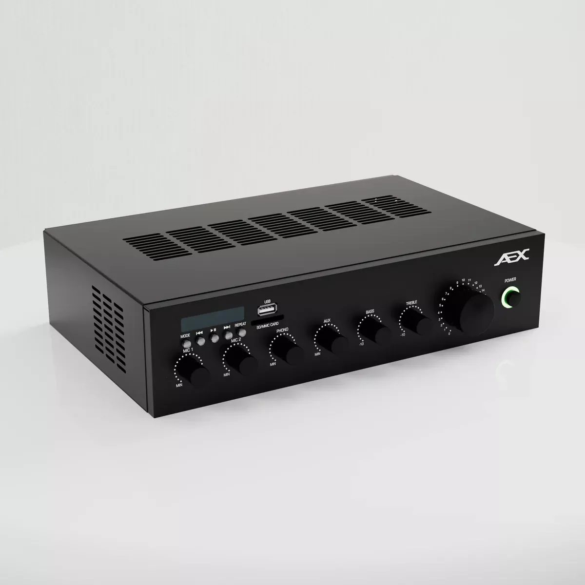 Team Onyx 60W Digital Bluetooth Mixer Amplifier with Audio Source