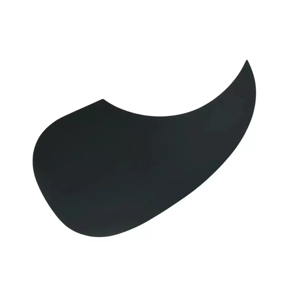 Teardrop Scratch plate Black