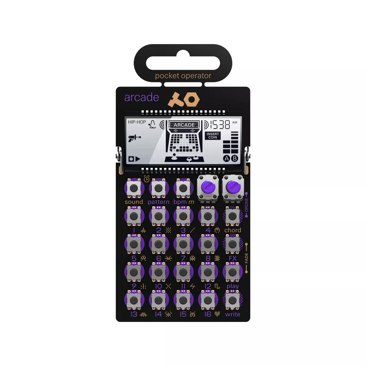 Teenage Engineering PO-20 Pocket Operator Arcade Synthesizer