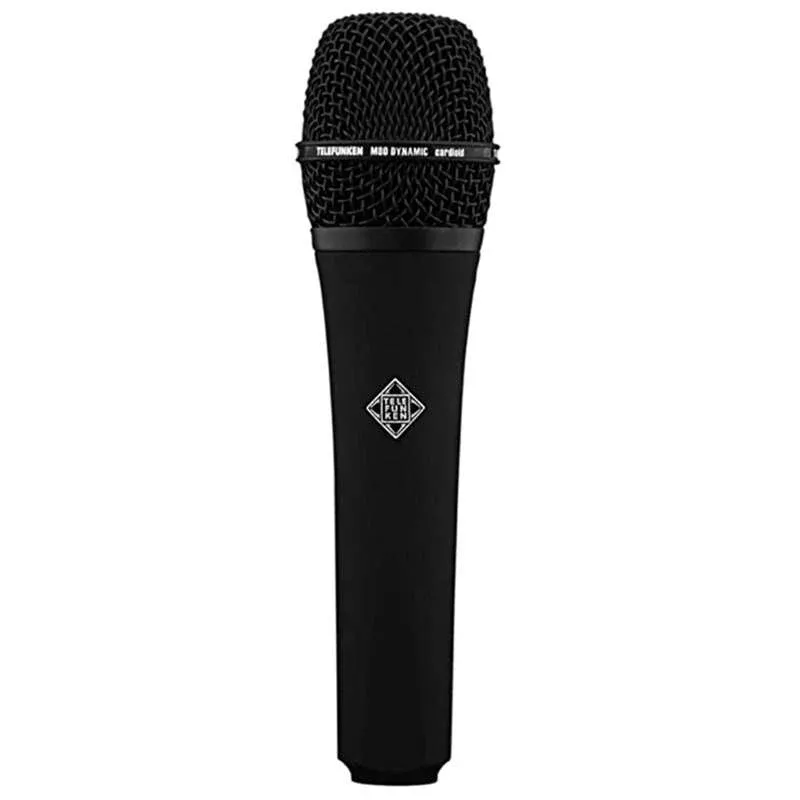 Telefunken M80 – Supercardioid Dynamic Microphone, Black