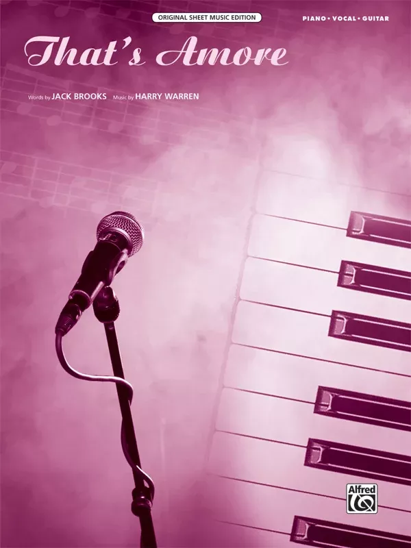 That's Amore: Piano/Vocal/Guitar Sheet