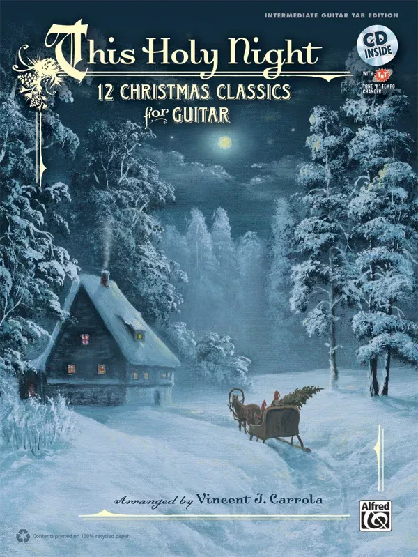 This Holy Night: Guitar TAB Book & CD