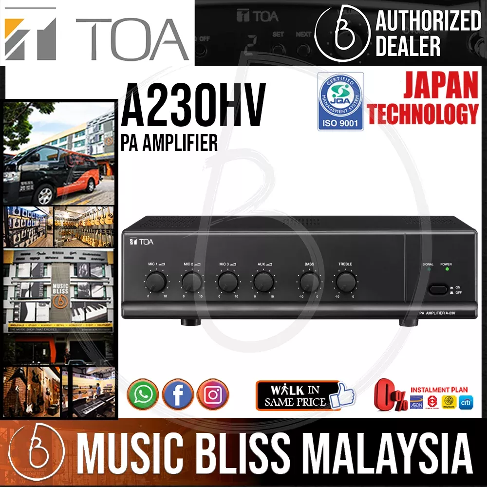 TOA A-230 PA Amplifier