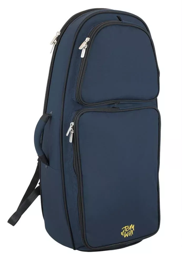 Tom & Will euphonium gig bag - Blue with blue interior (26EU-387)
