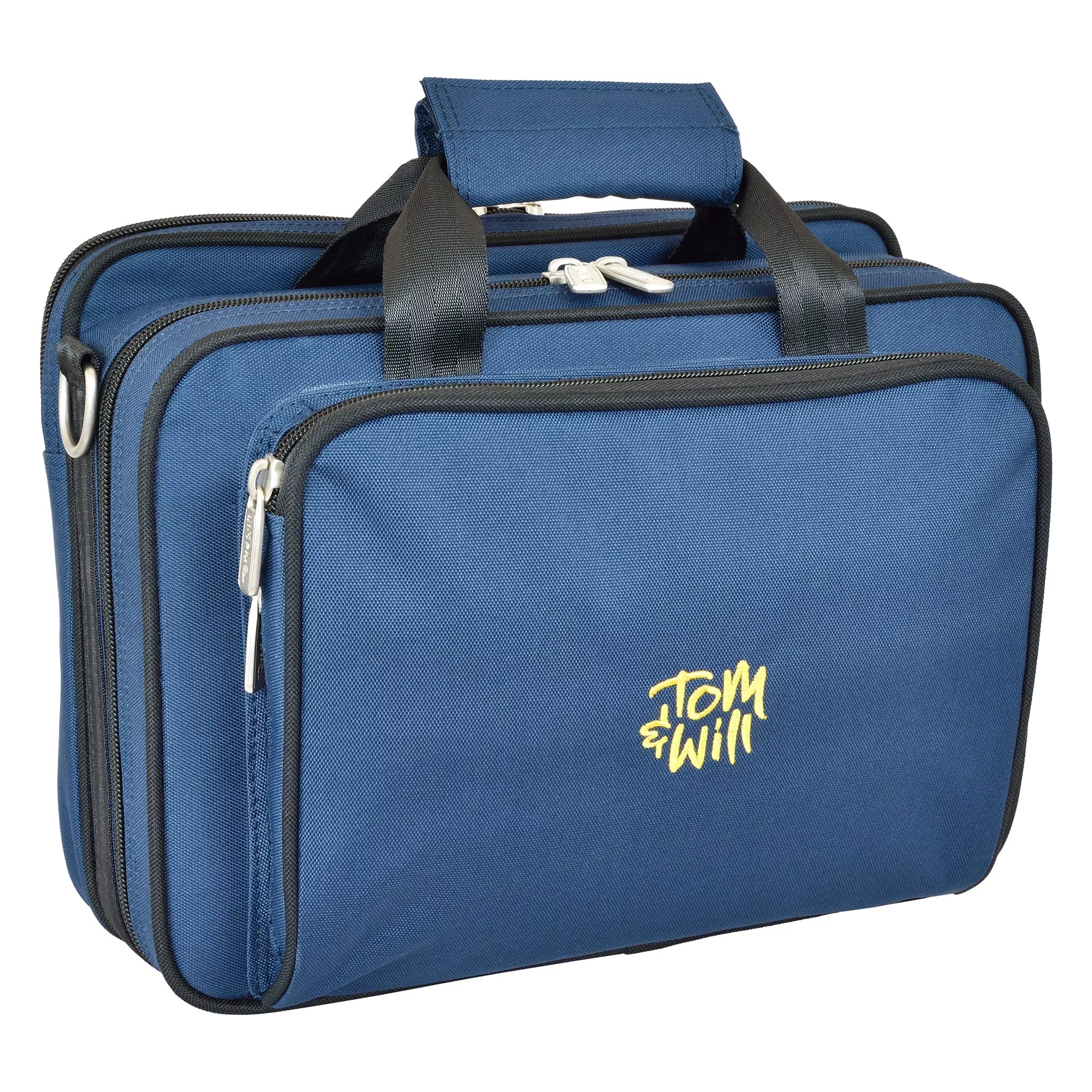 Tom & Will oboe gig case – Blue with purple interior (36OB-387)