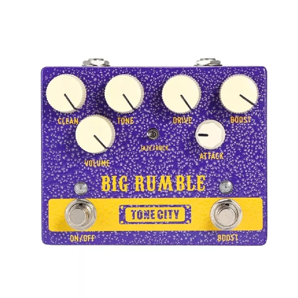 Tone City Big Rumble Overdrive & Boost Guitar Pedal