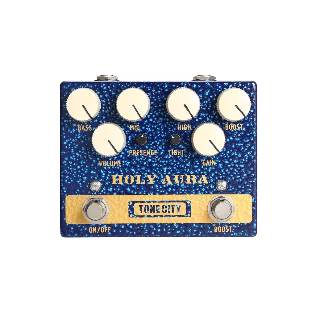 Tone City Holy Aura Distortion & Boost Guitar Pedal