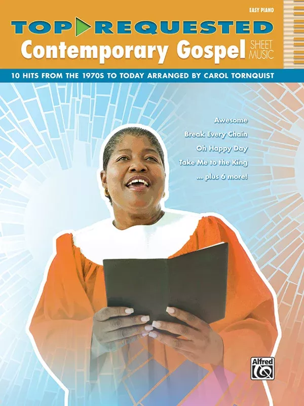 Top-Requested Contemporary Gospel Sheet Music: Piano Book