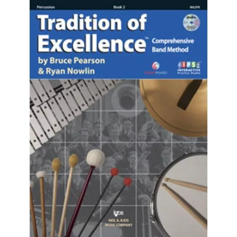 Tradition of Excellence Book 2 – Percussion