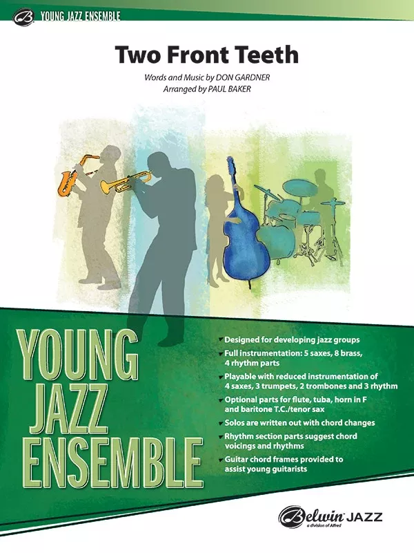 Two Front Teeth: Jazz Ensemble Conductor Score & Parts