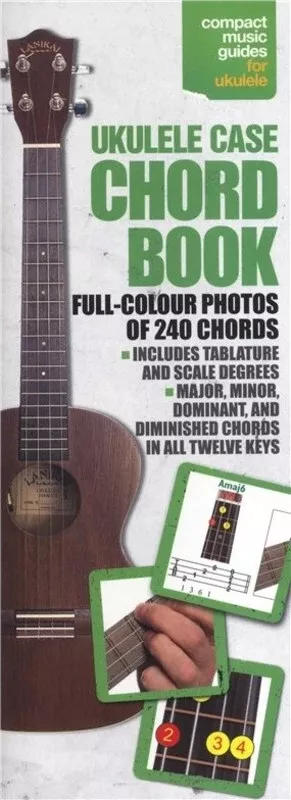 UKULELE CASE CHORD BOOK FULL COLOUR