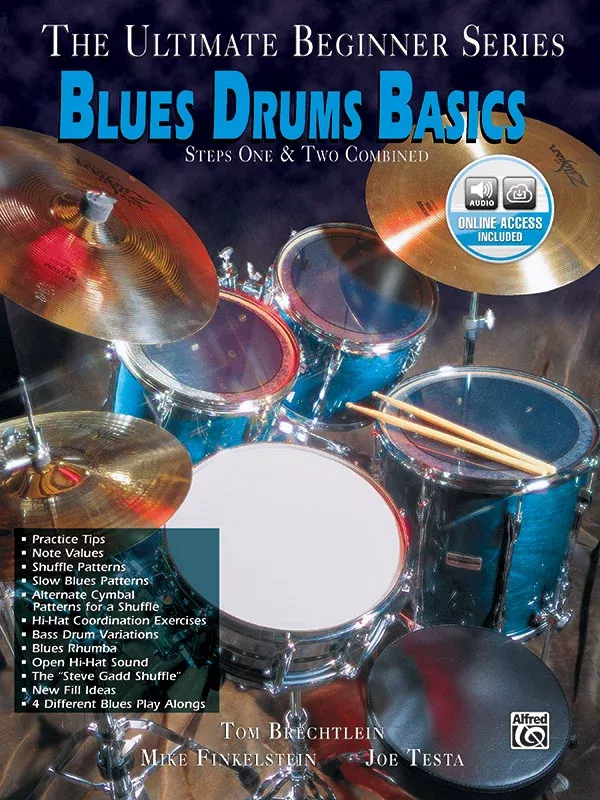 Ultimate Beginner Series: Blues Drums: Drumset Book & Online Audio