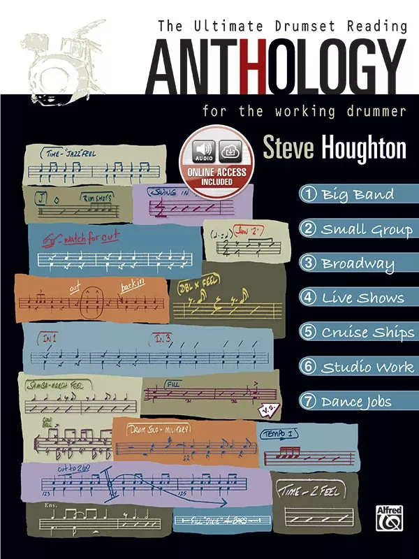 The Ultimate Drumset Reading Anthology: Drumset Book & Online Audio
