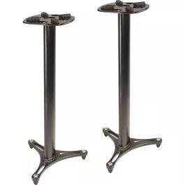 Ultimate Support MS90/45B Black Studio Monitor Stands (pair)