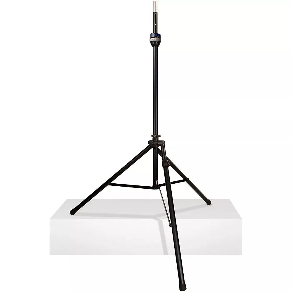 Ultimate Support TS-99BL - Tall, Leveling-Leg Speaker Stand Black