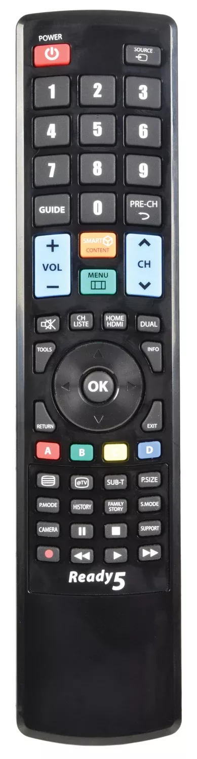 Unbranded Universal Ready 5 TV Remote Control – JL1713