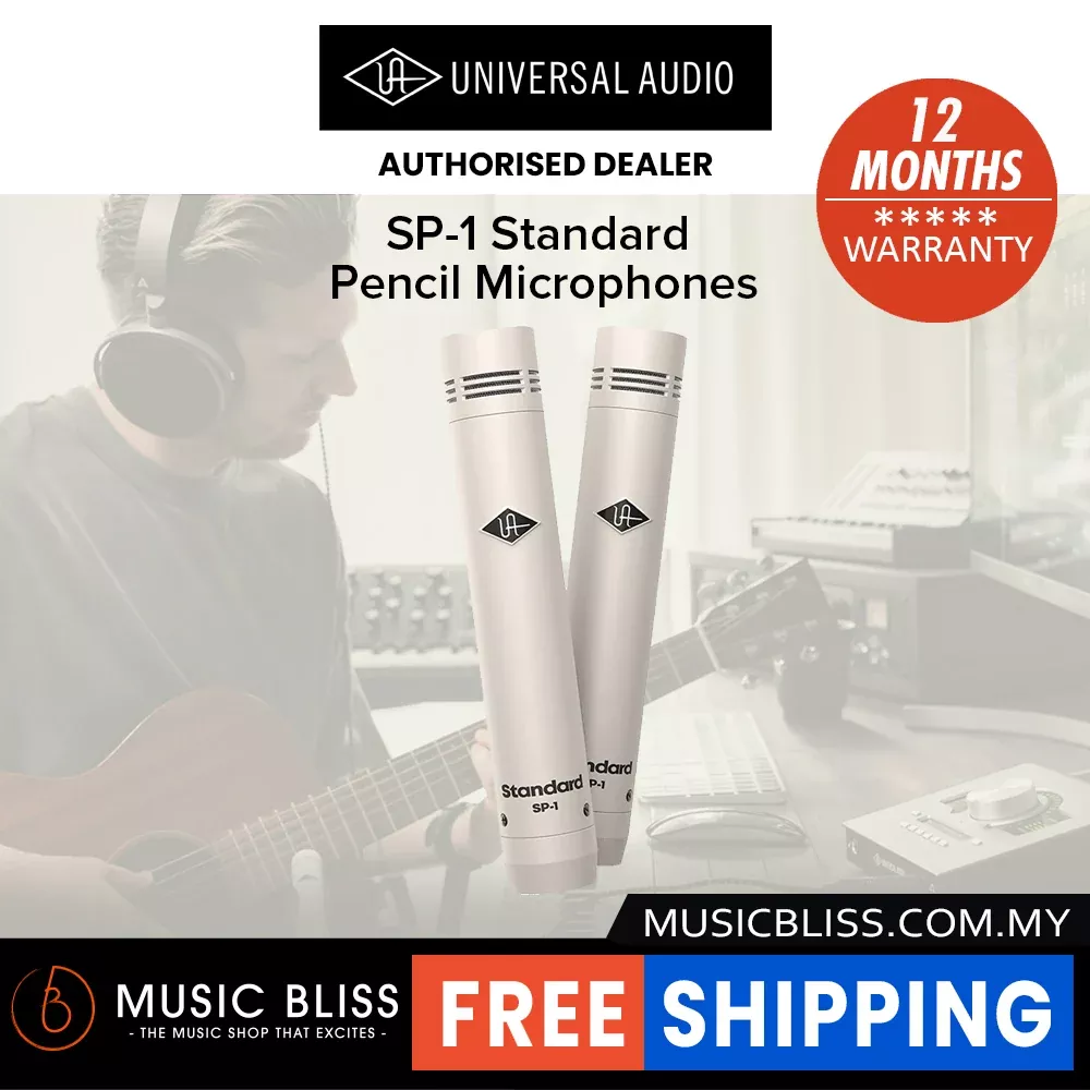 Universal Audio SP-1 Standard Pencil Microphone – Matched Pair