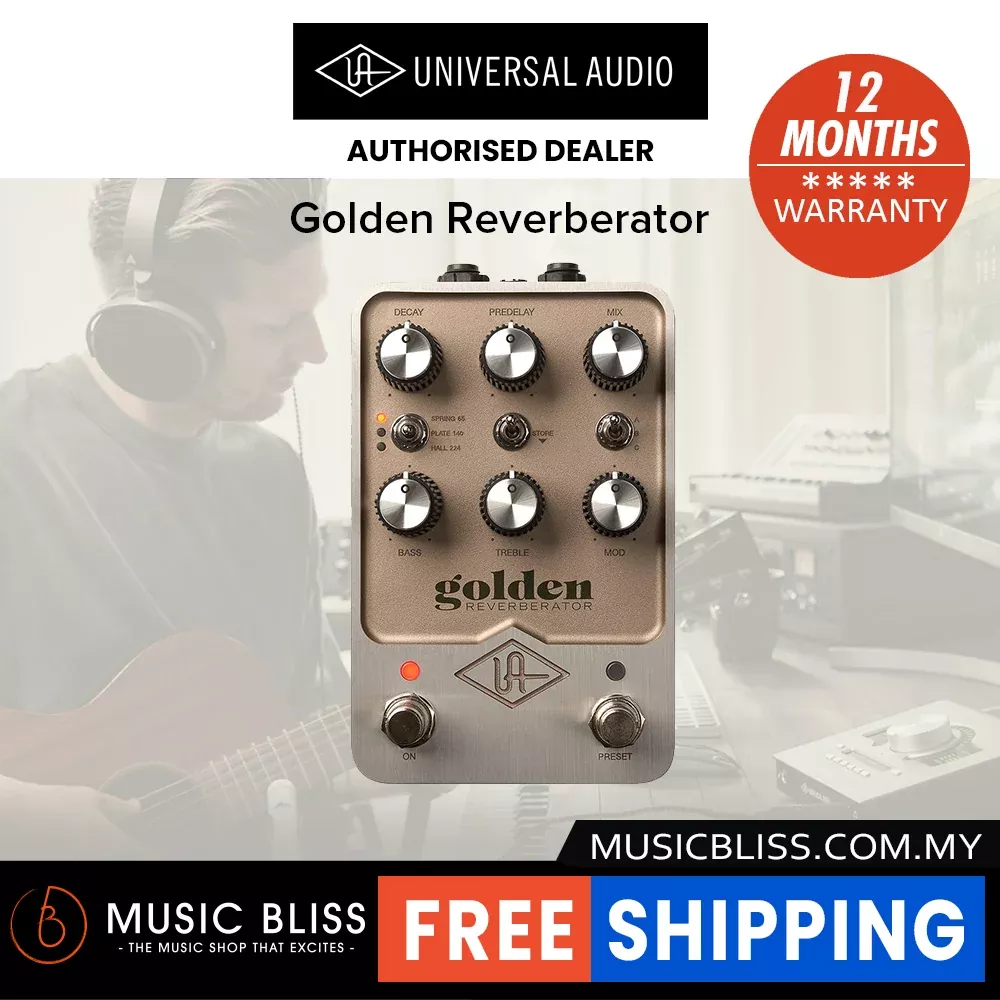 Universal Audio UAFX Golden Reverberator Pedal