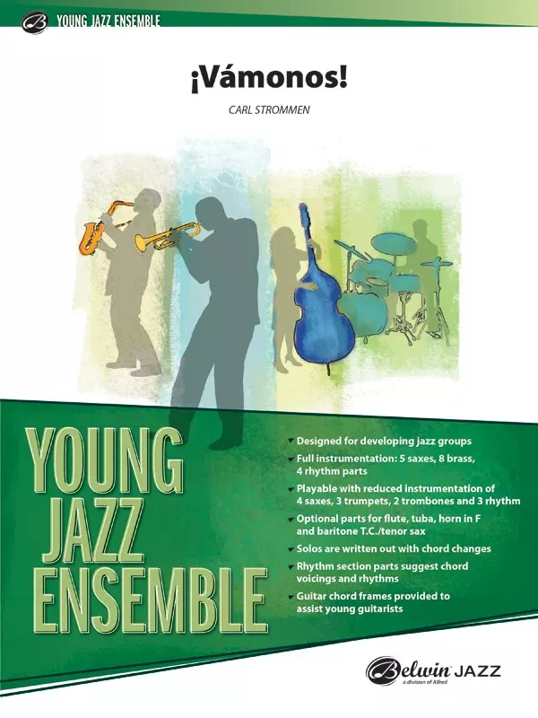 ¡Vámonos!: Jazz Ensemble Conductor Score & Parts