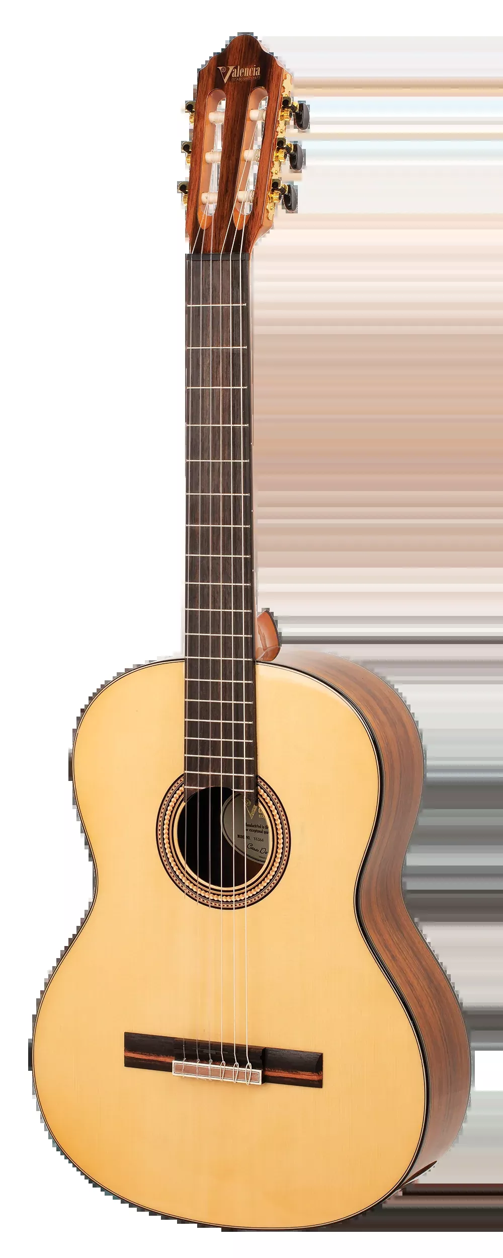Valencia VC564L Classical Guitar -Left hand – Full Size – Natural