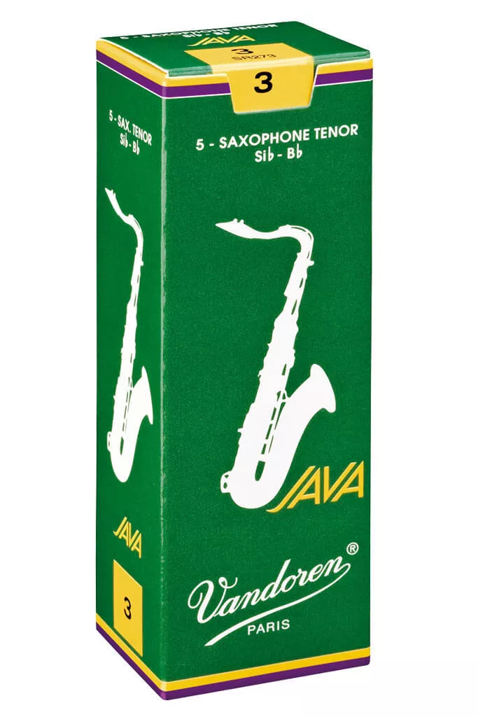 Vandoren SR27 Java Tenor Saxophone Reeds Box of 5