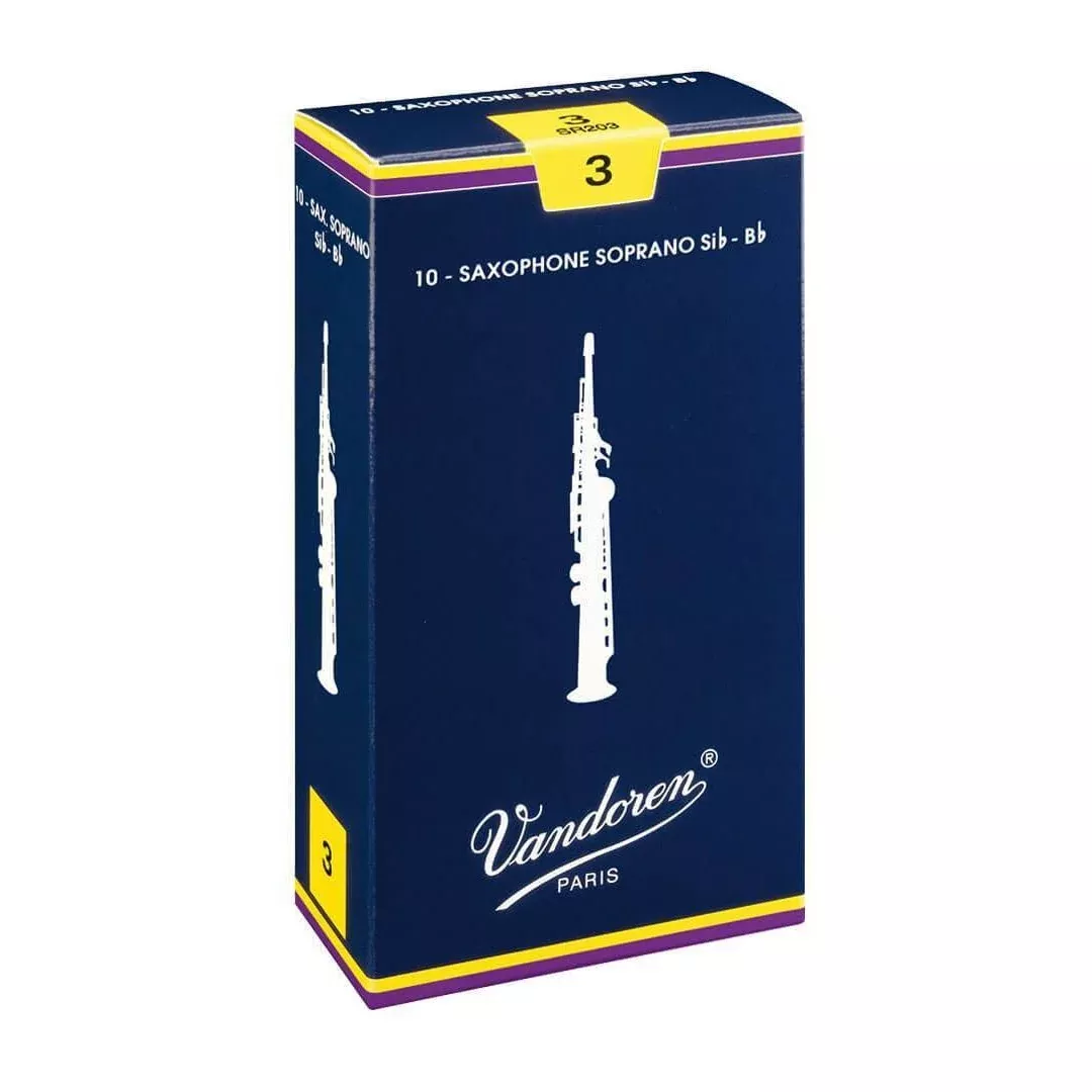Vandoren Traditional Soprano Saxophone Reeds