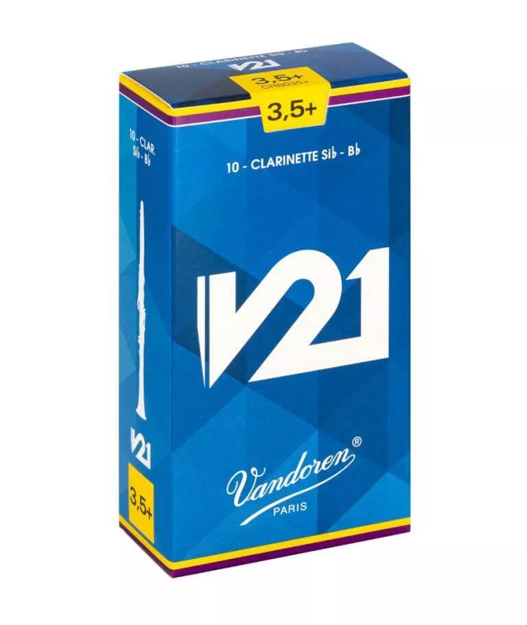 Vandoren V21 Bb Clarinet Reeds Box of 10