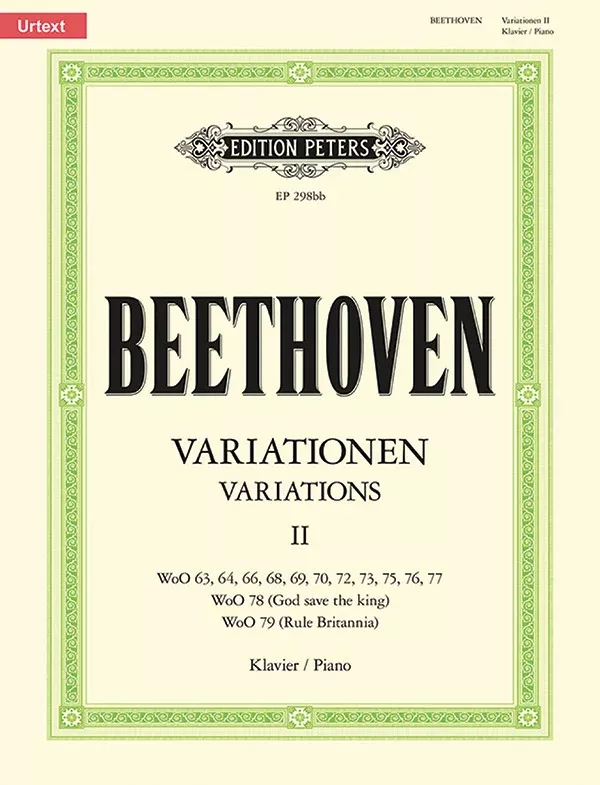 Variations (complete) Vol.2: Piano (Solo)