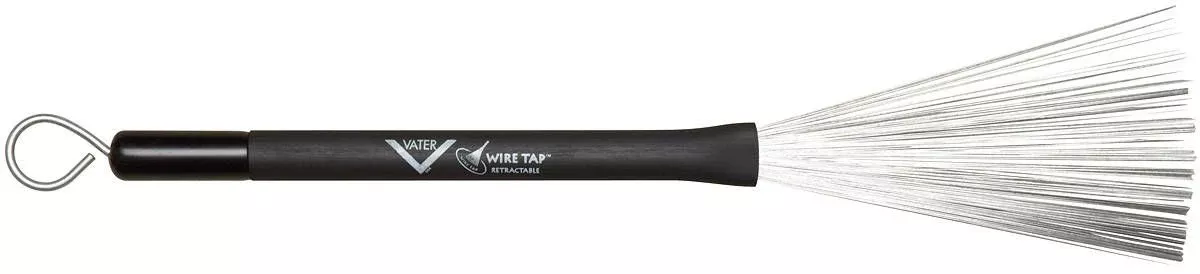 Vater Percussion VWTR Retractable Wire Tap Brush