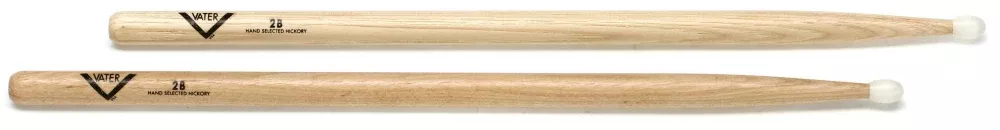 Vater VH2BN 2B American Hickory Nylon Tip Drumsticks