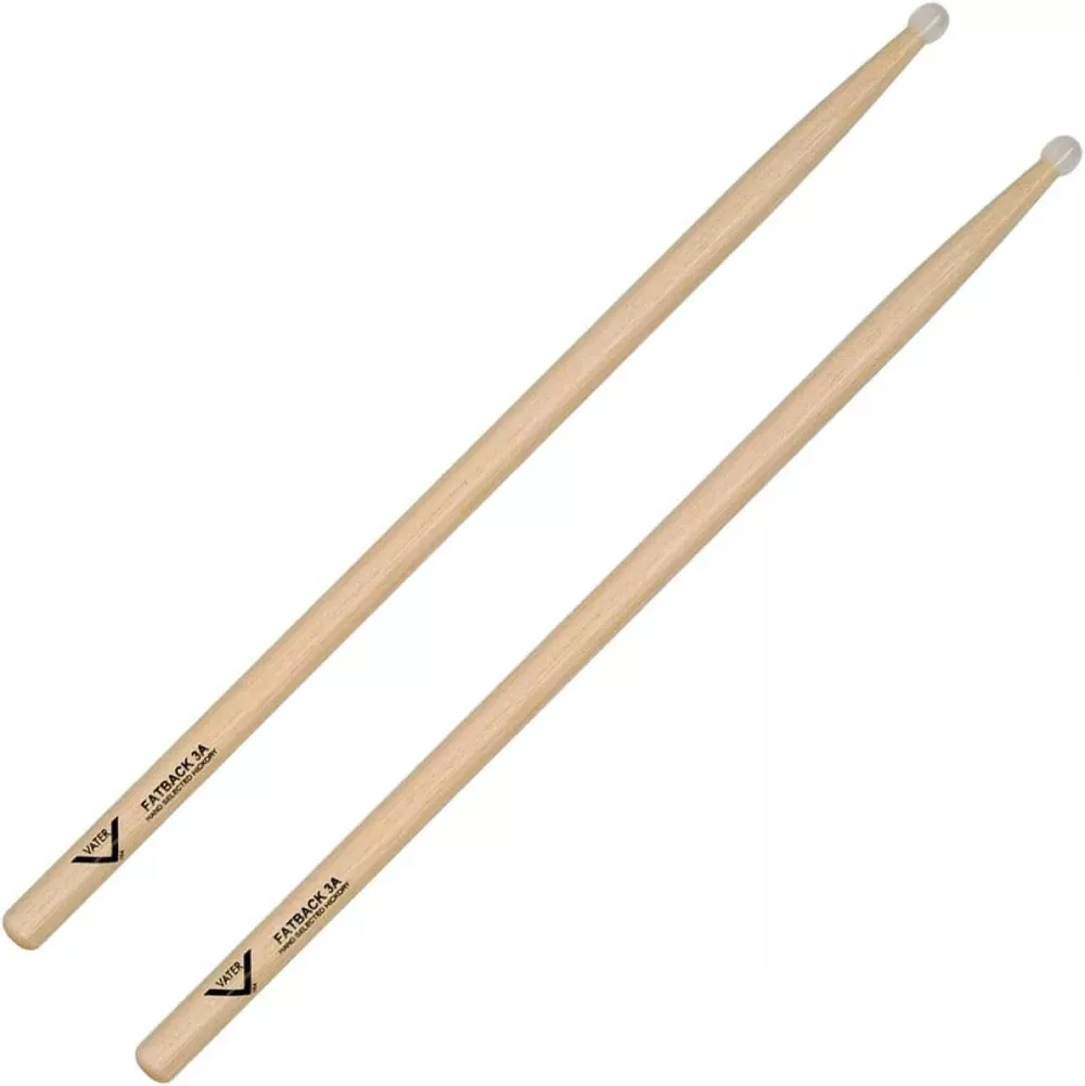 Vater VH3AN 3A Fatback Nylon Tip Drumsticks
