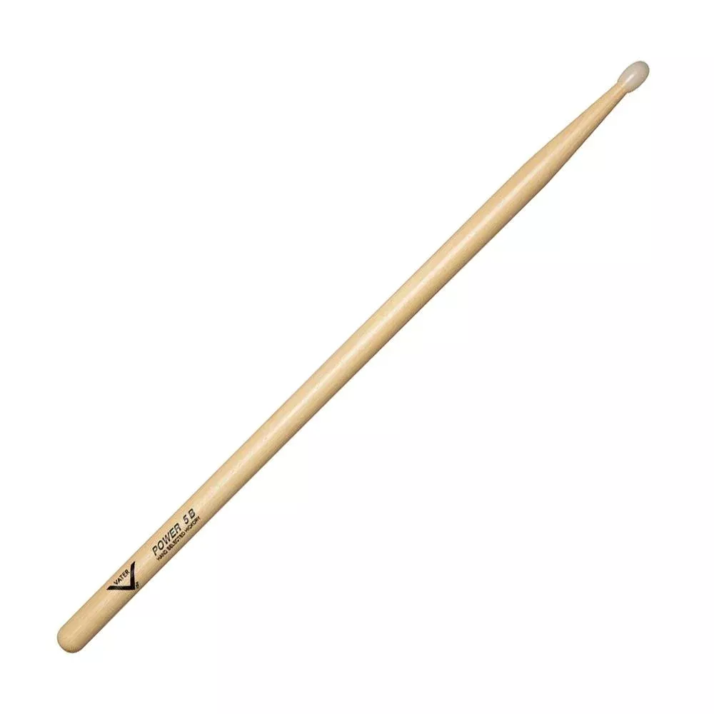 Vater VHP5BN 5B Power Nylon Tip Drumsticks