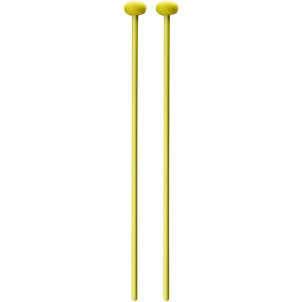 Vic Firth Basic Black Birch Handle Keyboard Mallets Yellow Hard