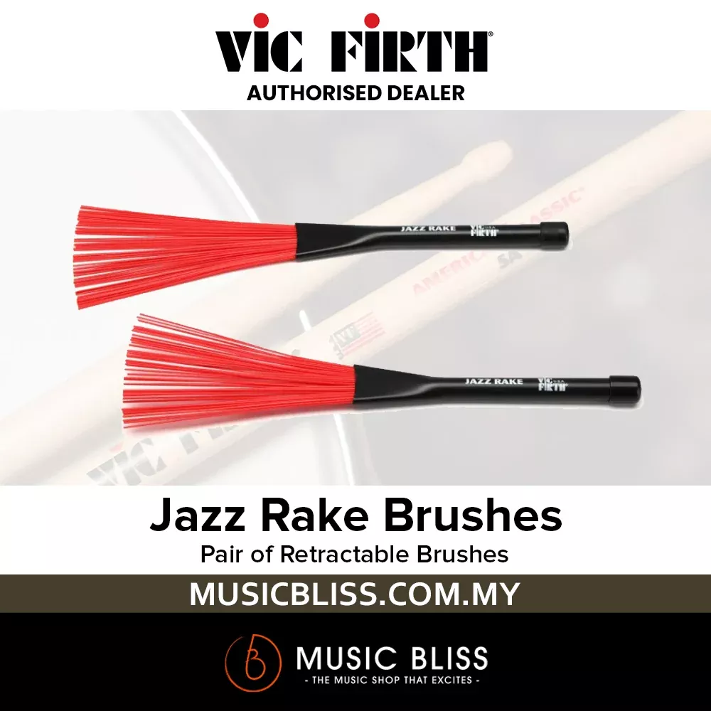 Vic Firth BJR Plastic Brush Jazz Rake