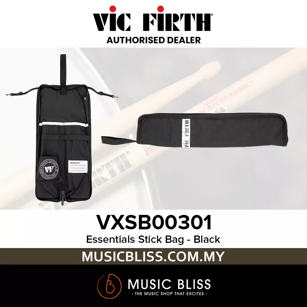 Vic Firth Essentials Stick Bag – Black