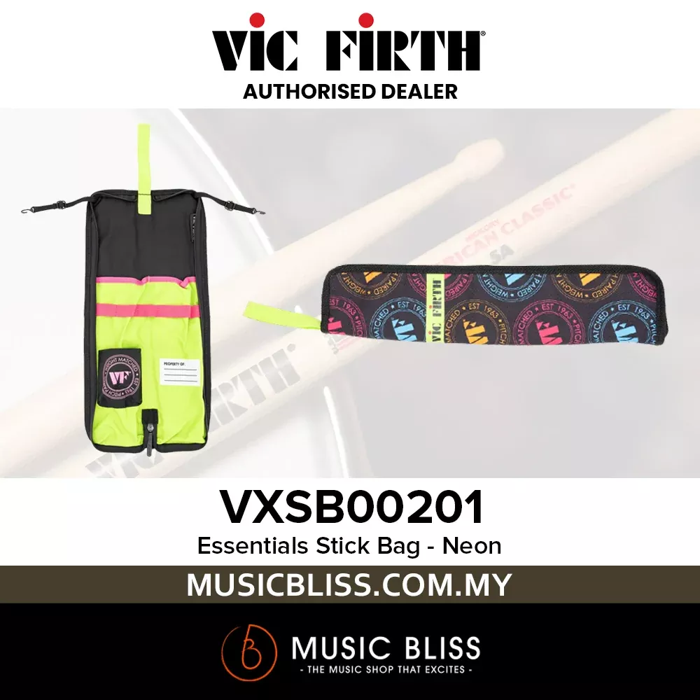 Vic Firth Essentials Stick Bag – Neon