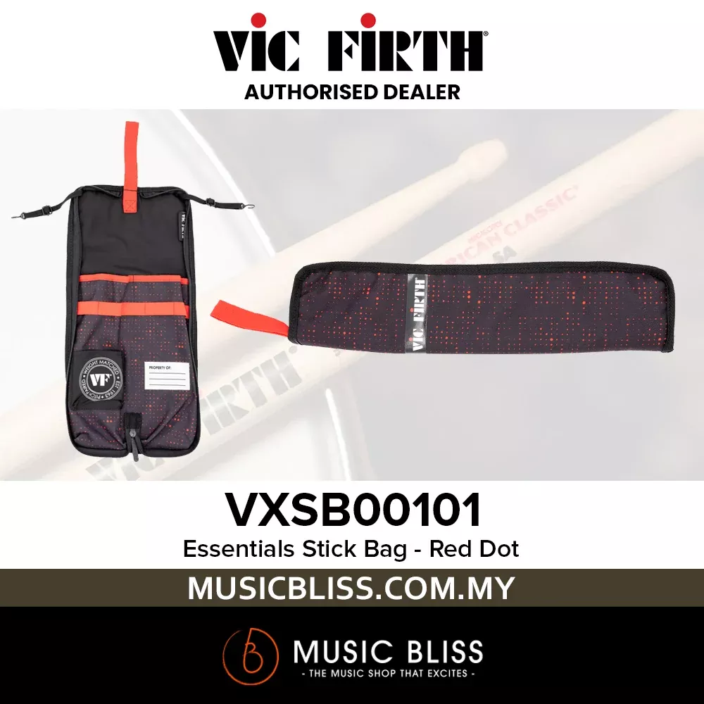 Vic Firth Essentials Stick Bag – Red Dot