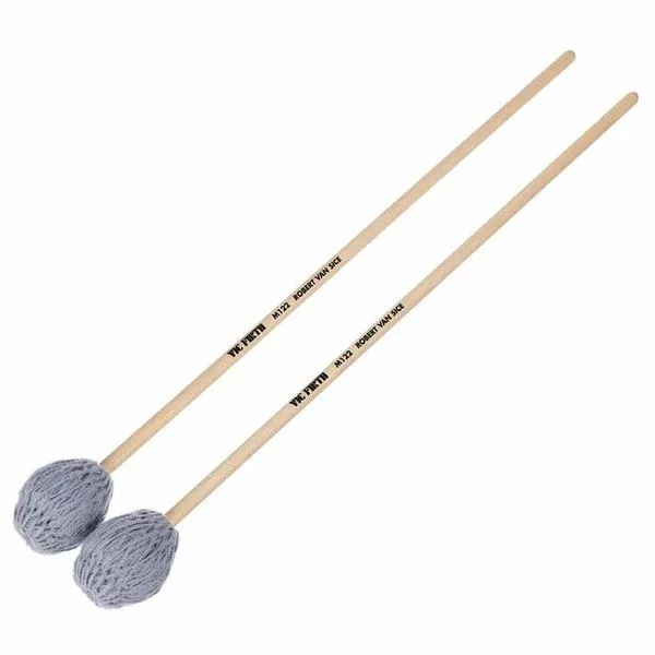 Vic Firth M122 Robert van Sice Marimba Mallets – Soft Synthetic Core Yarn Mallets